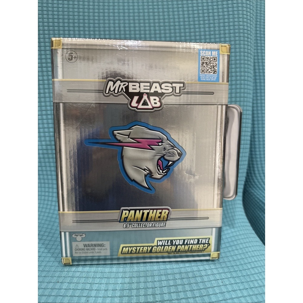 Mr Beast Lab Panther 6.5" Collector Figure New SEALED